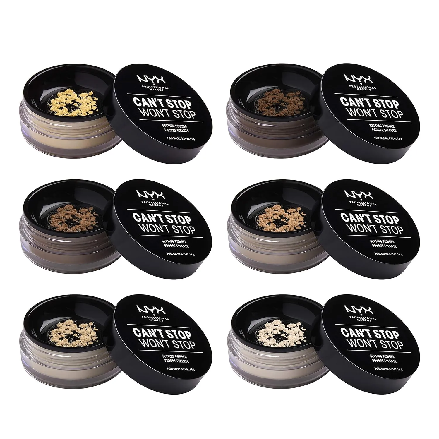 NYX PROFESSIONAL MAKEUP Can't Stop Won't Stop Loose Setting Powder - Medium