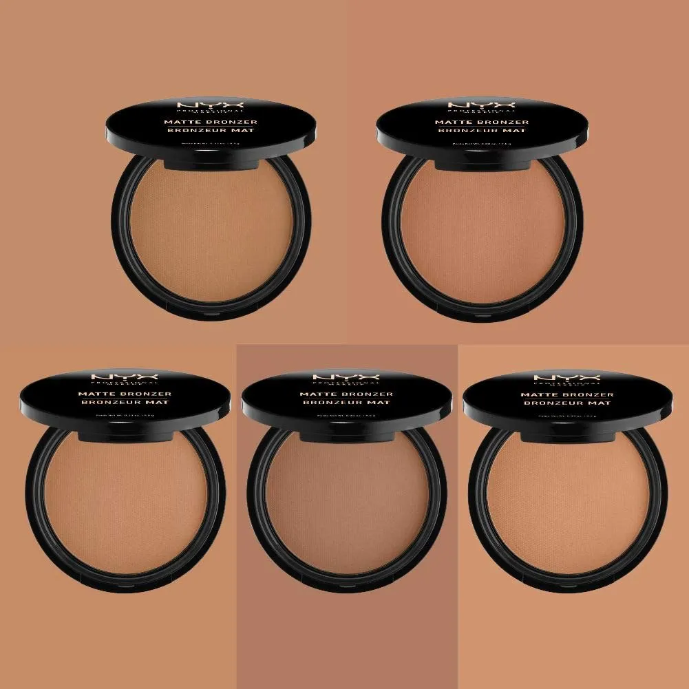 NYX PROFESSIONAL MAKEUP Matte Bronzer, Deep Tan