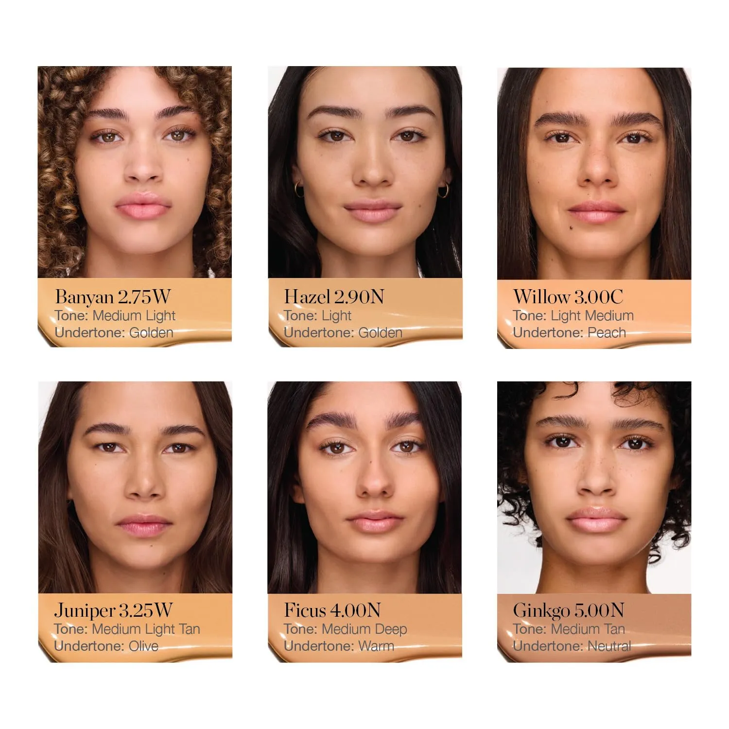 Ogee Complexion Perfecting Under Eye Concealer - Certified Organic Full Coverage Concealer - Buildable Coverage - BANYAN 2.75W - Medium Light (Golden Undertones)