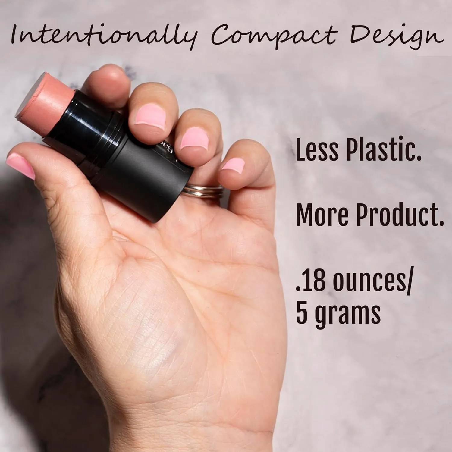 Organic Tint Tube, 100% Natural Vegan Gluten-Free Cream Blush Multi-Stick, Made in USA, Cabernet