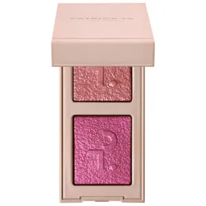 P4TRICK T4. - Major Dimension Eye Illusion Eyeshadow Duo - Color: I'm With Her (rose gold sparkle)