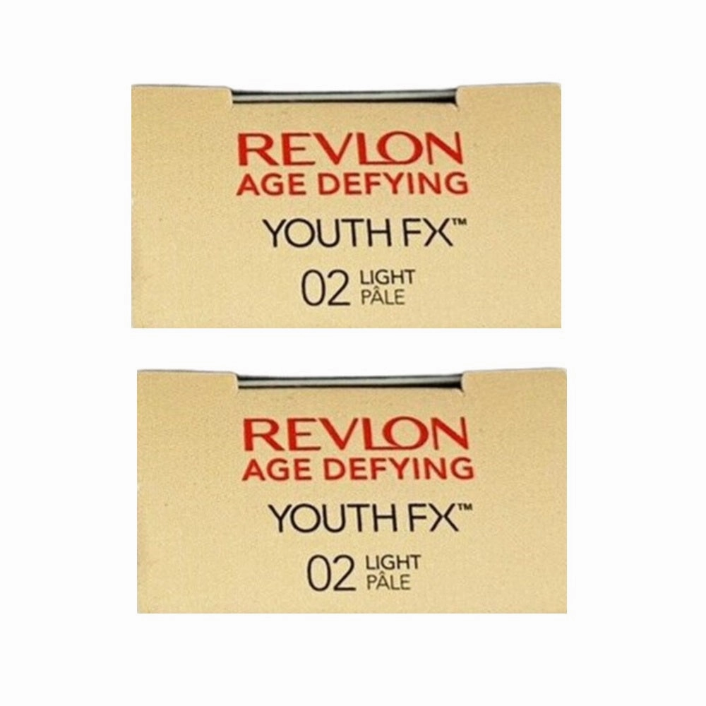 Pack of 2 Revlon Youth Fx Fill   Blur Concealer, Light 02