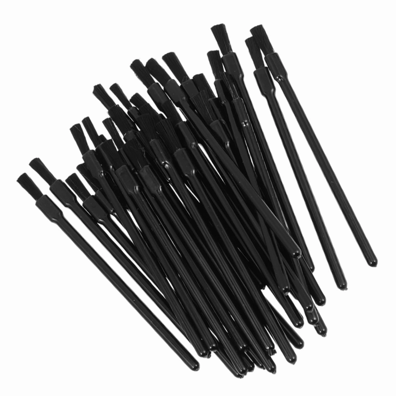 PartyKindom Nylon Lip Brush Set 200pcs Disposable Lipstick Applicator Makeup Supplies