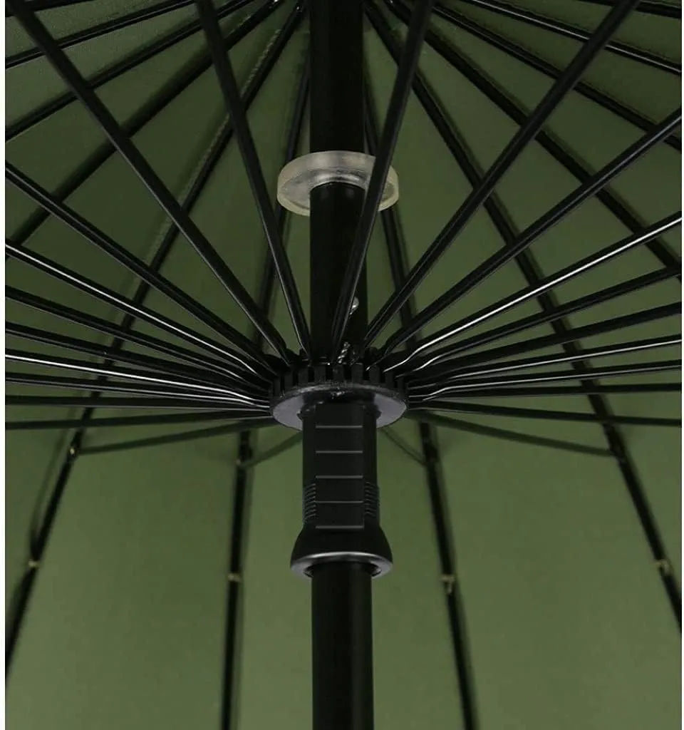 Portable Umbrella for Travel Golf Umbrella Large Automatic Open Canopy Vented Umbrella Windproof Waterproof Stick Umbrella Umbrella Outdoor(Brown)