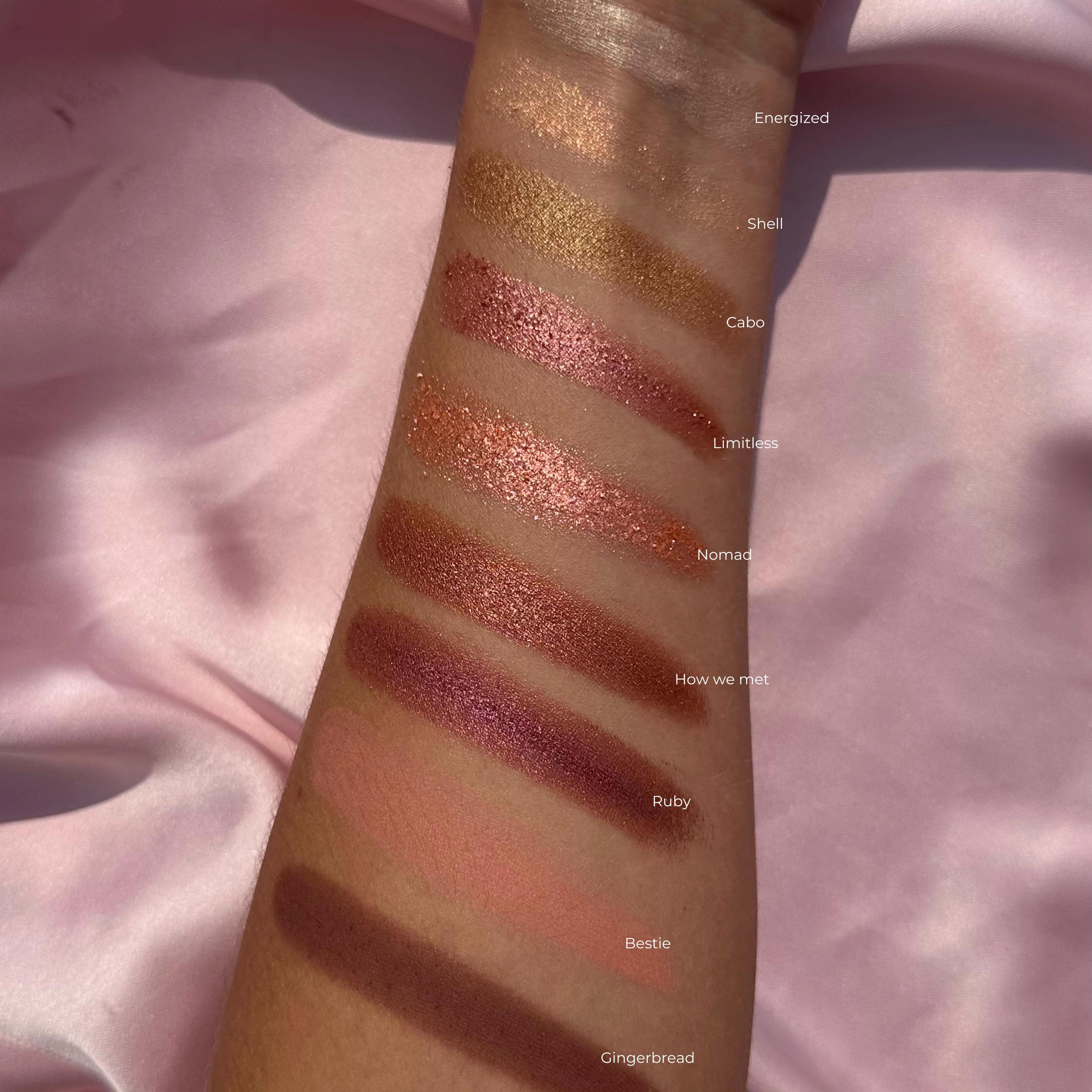 Pressed Eyeshadow Set - Burnt Summer