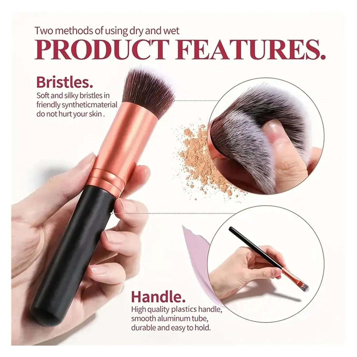 Professional 3/14/16Pcs Makeup Brushes Set Soft Fluffy Eye Shadow Foundation Concealer Blending Blush Brushes Women Beauty Tools(Blue)