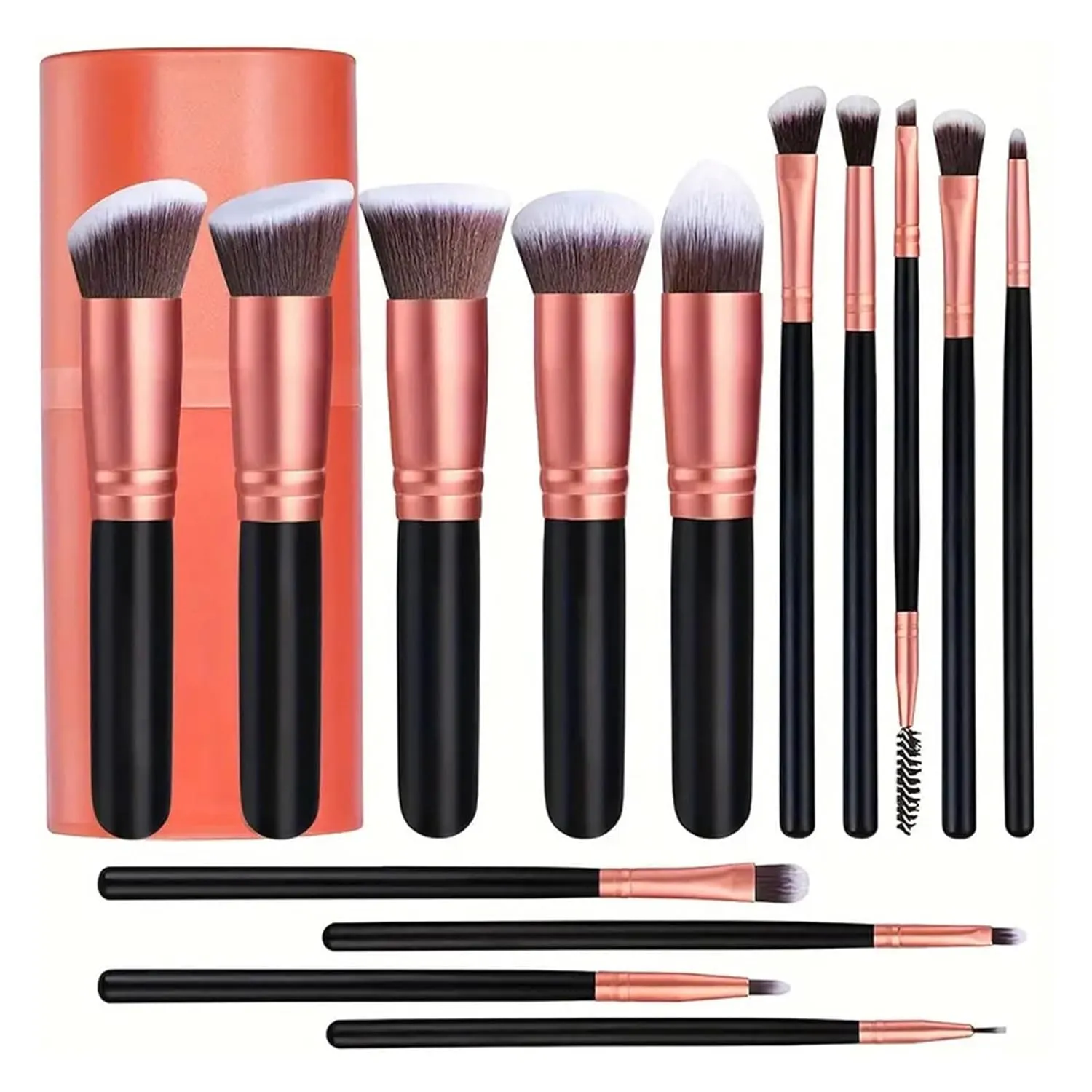 Professional 3/14/16Pcs Makeup Brushes Set Soft Fluffy Eye Shadow Foundation Concealer Blending Blush Brushes Women Beauty Tools(Blue)