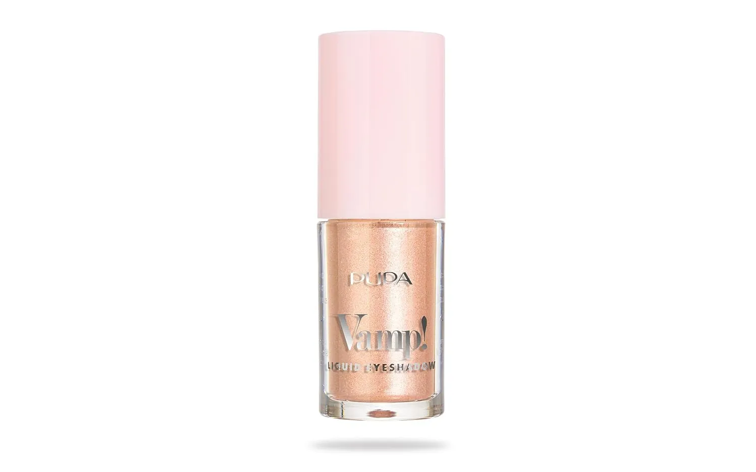Pupa Milano Vamp! Liquid Eyeshadow - Shimmer Finish, Ultra-Adherent, and Lightweight - Ophthalmologically Tested - 005 Champagne - 0.13 oz