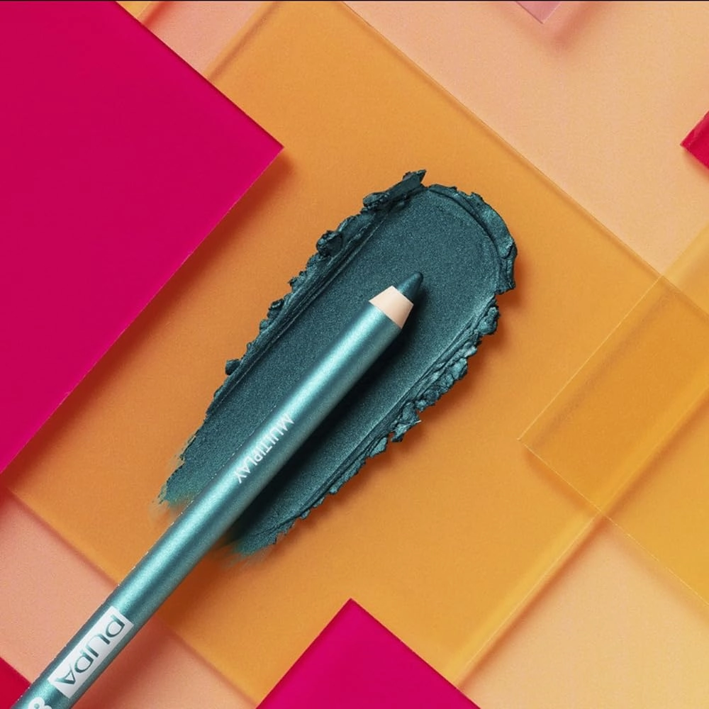 Pupa Milano Multiplay Eye Pencil - Creamy, Blendable Eyeliner With Smudge Tip - Create Long Wearing, Glamorous Intensity - Smooth, Lasting Color Liner For Waterline Or Lid - 62 Golden Brown - 0.04 Oz
