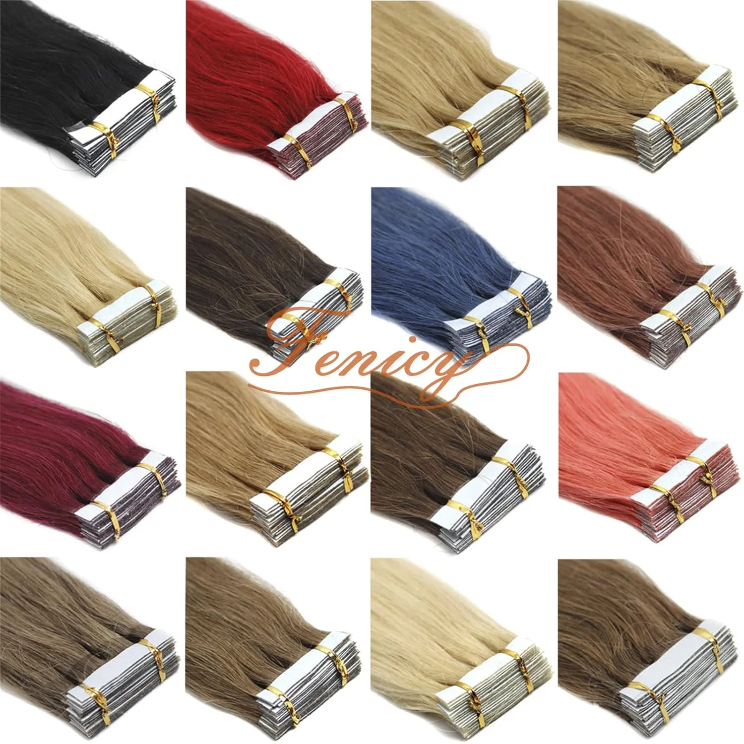Purple Hair Extensions Tape in Human Hair 24 Inch Skin Wefts Adhesive Tape-on Remy Hair Extensions Lila Invisible Seamless Tape-ins Brazilian Hair Purple For Women 20Pcs 70g