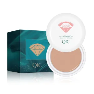 QIC Full Coverage Concealer Cream,Undereye Corrector Conceal for All Skin Tones, Hides Scars,Dark Spots,Waterproof Long-Lasting Hydrating Concealer for Women (151, 1.41 Fl Oz)