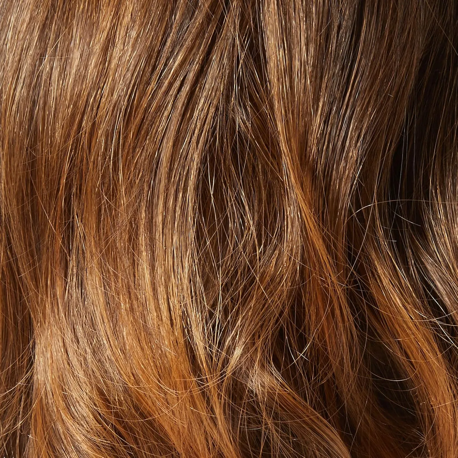 Raquel Welch Always Long Layered Comfort Cap Wig by Hairuwear, Large Cap Size, RL5/27 Ginger Brown