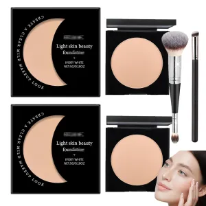 Remainder Concealer, Light Skin Beauty Foundation, Remainderh Under Eye Concealer, Reveal Radiant Eyes Under Eye Brightener, Natural Under Eye Brightener Waterproof and Sweatproof (Ivory*2)