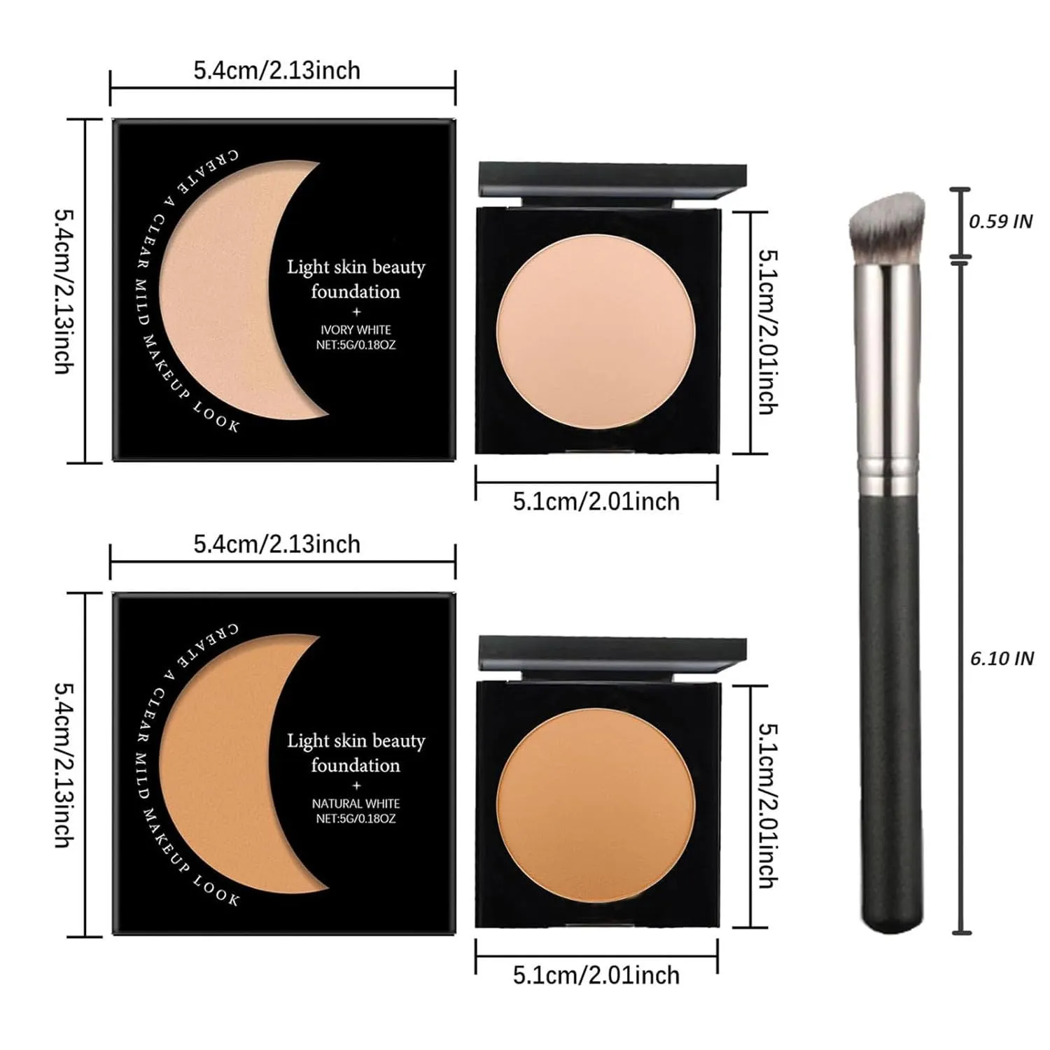 Reveal Radiant Eyes Under Eye Brightener, Reveal Radiant Eyes Concealer, Conceal & Brighten Dark Circles, Long-Lasting Moisturizing (Ivory Natural, one)