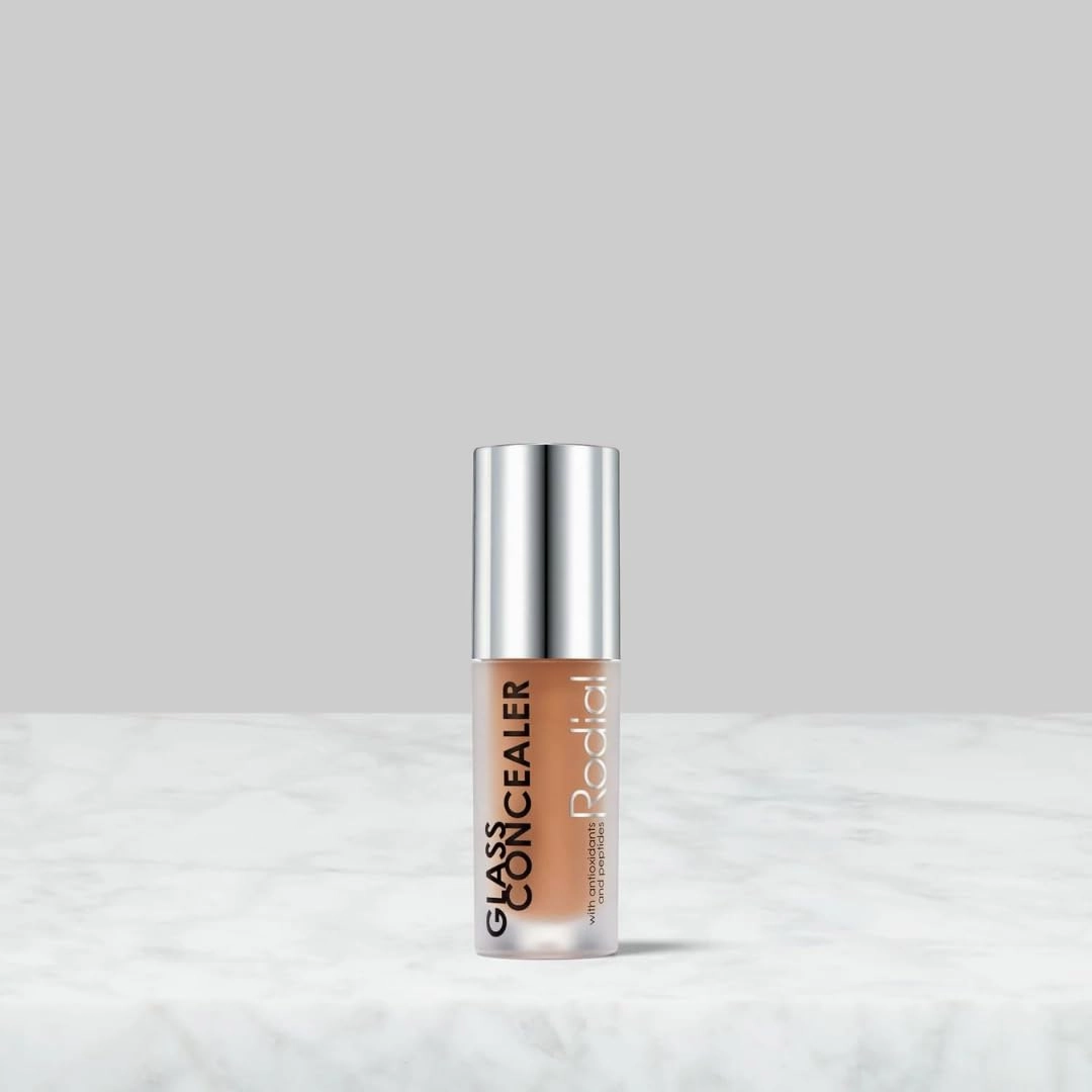 Rodial Glass Concealer Shade 5 - Luminous, Full-Coverage Cream with Peptides and Antioxidants for Flawless Skin, 0.1 fl. oz.