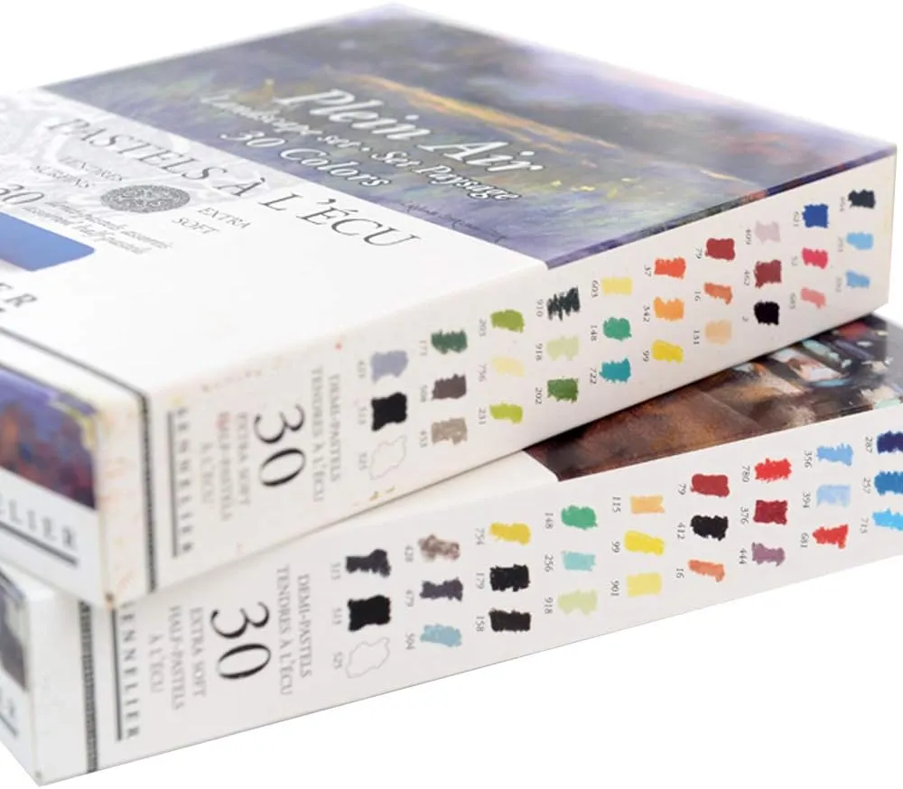Savoir-Faire Sennelier Soft Pastels Half Stick Set 30/Pkg-Urban Landscape
