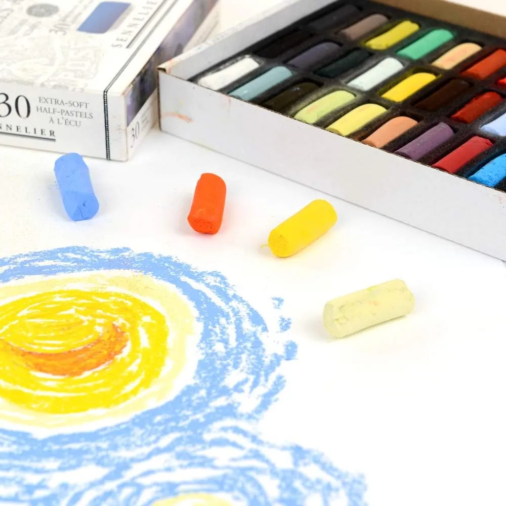 Savoir-Faire Sennelier Soft Pastels Half Stick Set 30/Pkg-Urban Landscape