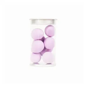SBTRKT 7/8Pcs Mini Makeup Sponge Face Beauty Cosmetic Powder Puff For Foundation Cream Concealer Make Up Blender Tool With Storage Box (Color : Purple-8PCS)