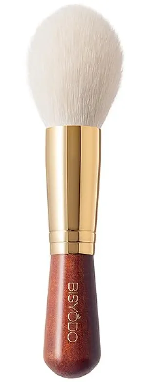 Short Series Powder Brush - Round Type, Brown