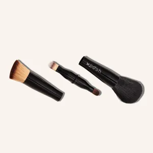 The Secret Brush, Compact Travel Brush, 4-in-1 nesting brush, Woosh Beauty