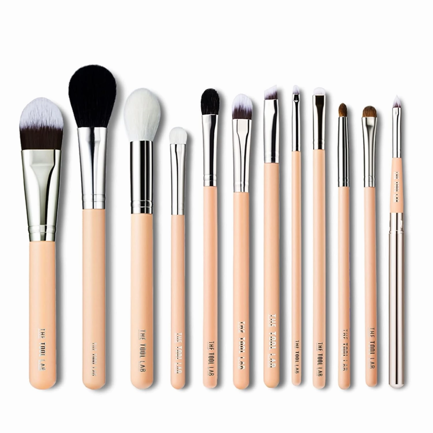 THE TOOL LAB 409 Full Makeup Kit - Makeup Brush Makeup Kit Base Make Pouder Brush Eye Brush lip liner