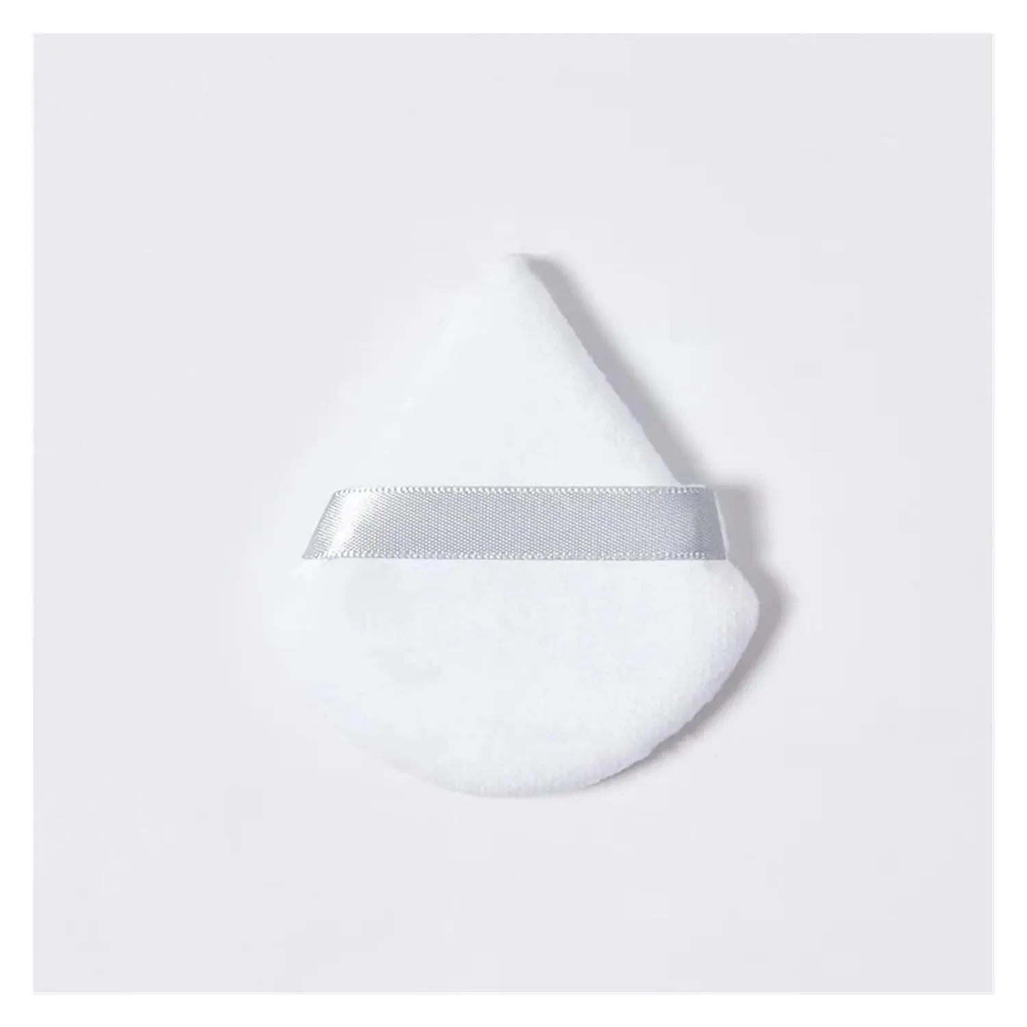 Triangle Powder Puff, Soft Sponge, Velvet Foundation Make-up Puff, Eye Contour, Cosmetic Shadow, Washable, 1 Piec (Color : White-1pcs)