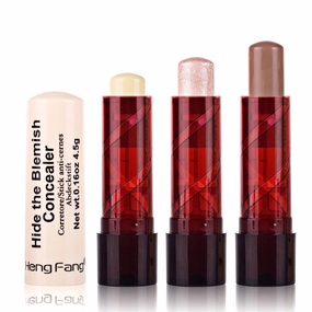 Trio of Concealer and Highlighter Sticks for Makeup
