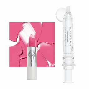 True   Luscious Super Moisture Lipstick Shade: Candy Pink & Flowerdose Lip & Eye Serum.