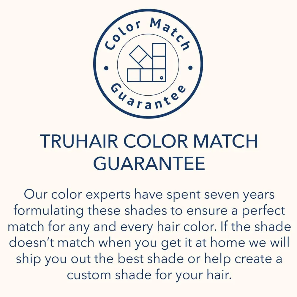 TRUHAIR Color & Conceal Waterproof Root Touch Up Hair Color Concealer - Hair Cover up for Gray Coverage and Hairline Filling - 11 Hair Colors Available (Light Brown)
