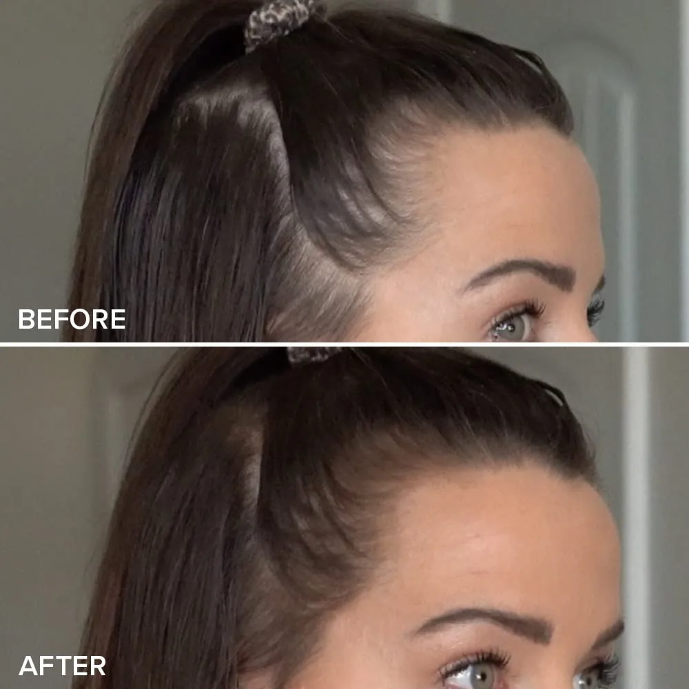 TRUHAIR Color & Conceal Waterproof Root Touch Up Hair Color Concealer - Hair Cover up for Gray Coverage and Hairline Filling - 11 Hair Colors Available (Light Brown)