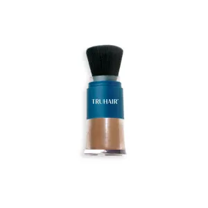 TRUHAIR Color Fibers Root Coverage & Density Booster | Quick-Apply Root Touch Up Hair Color | Natural Color Matching, Gray Hair Cover up to Color Gray Roots - 11 Hair Colors Available (Dark Brown)