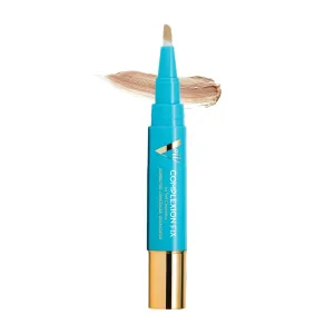 Veil Cosmetics - Complexion Fix Concealer - Liquid Concealer for Under Eye   Dark Circles - Highlight, Contour, Correct - Anti-Aging - Vegan Makeup Pen - Hydrating Lightweight (4N Tan Neutral)