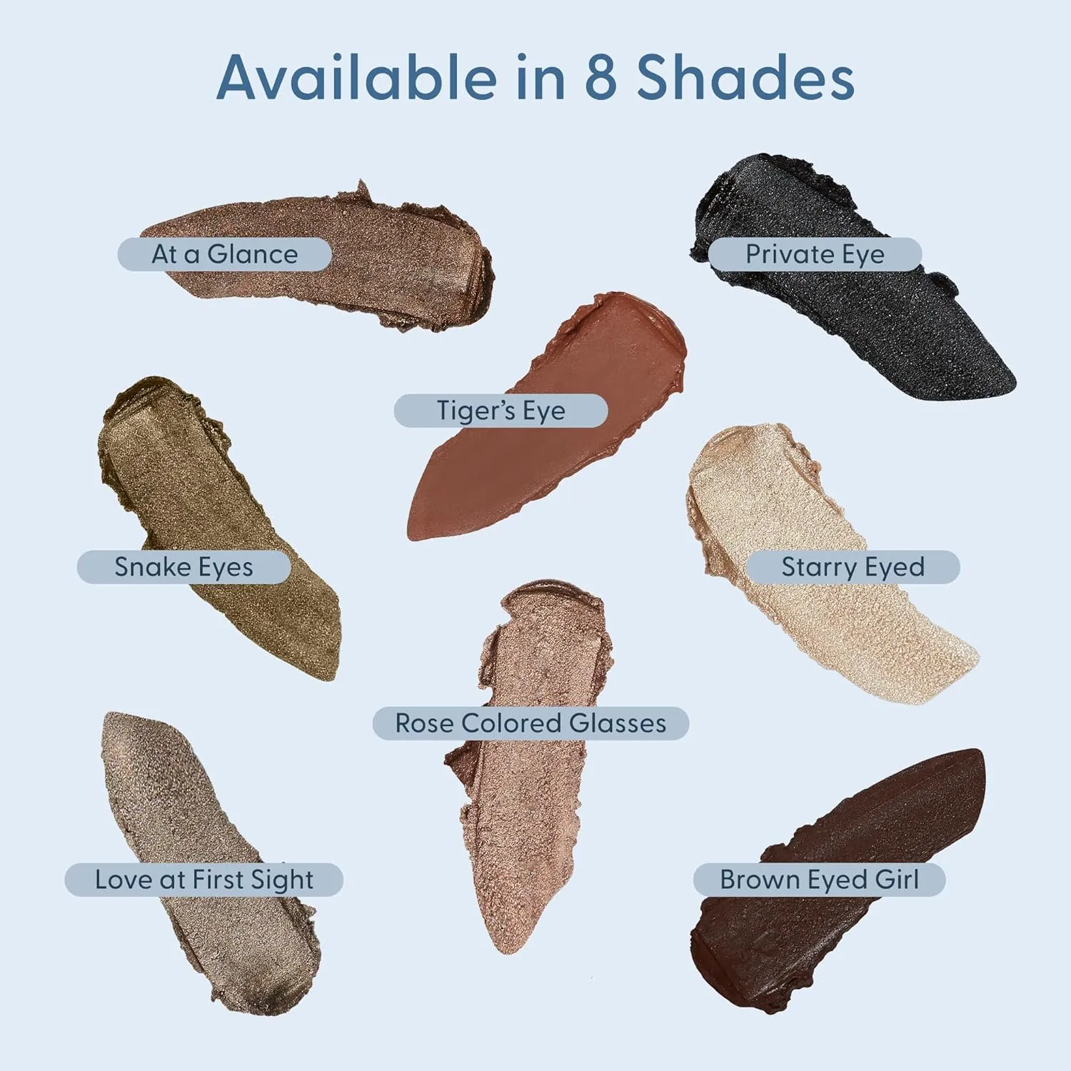 Visionary Eye Shadow Stick – Shimmer Cream Eye Shadow Pencil - Safe for Sensitive Eyes - Ophthalmologist Developed – Vegan, Cruelty-Free, Clean Ingredients (Starry Eyed)