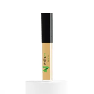 Voilave Full-Coverage Medium Tan Concealer | High-Pigment, Oil-Free, Lightweight Liquid | Conceals Dark Circles, Scars, Hyperpigmentation & Tattoos | Vegan, Cruelty-Free, Made in Canada (0.28oz / 8g)