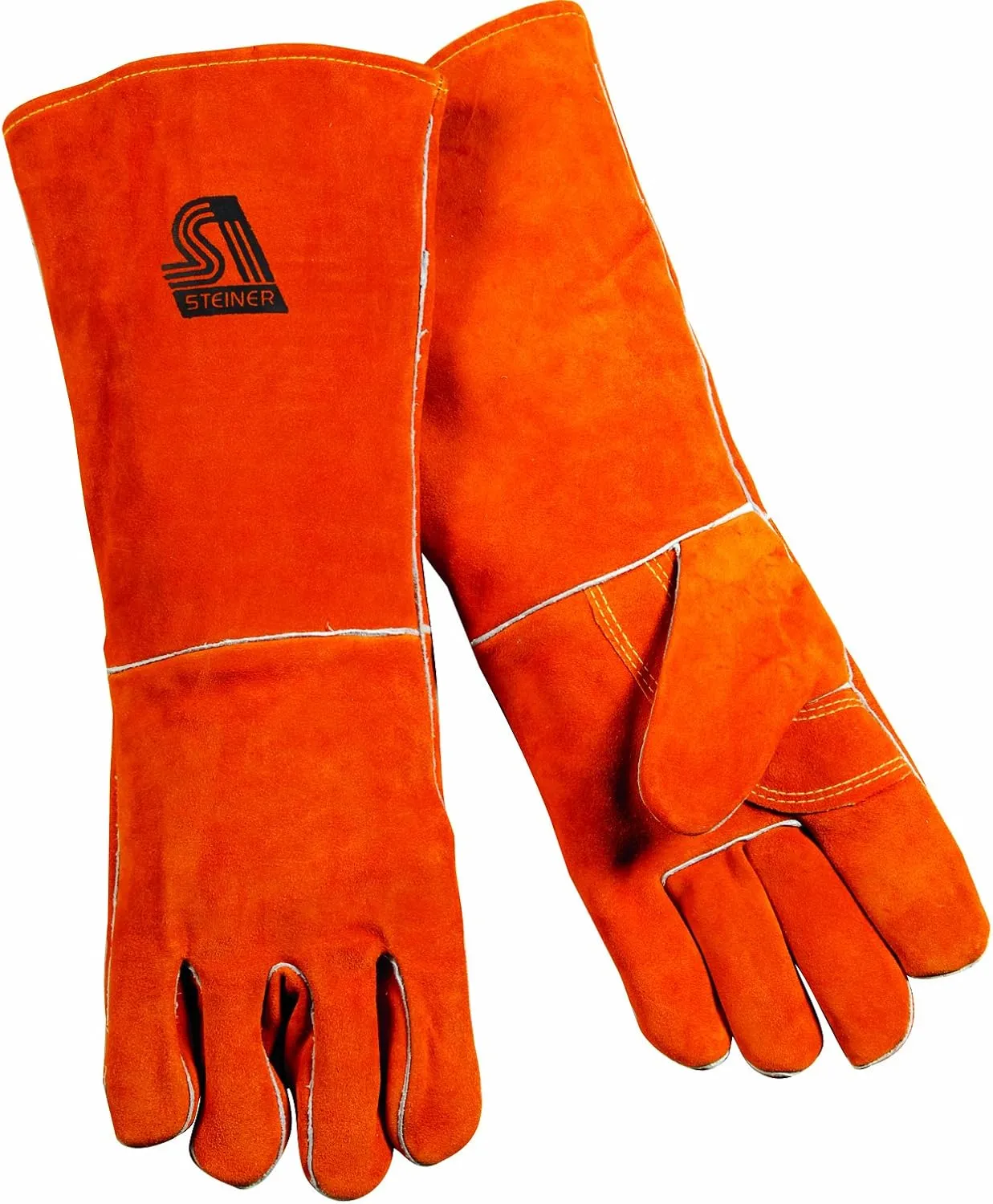 Welding Gloves, Stick, L, 18 In. L, Wing, PR