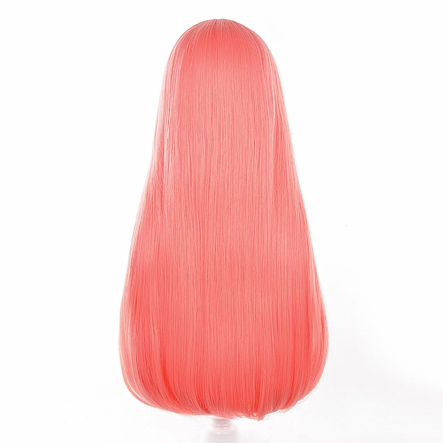 XiongXiongLe Pink Red Ally Sheedy Cosplay Wig Women Costume Long Straight Hair Wigs for Adult Cos Anime Party Halloween Christmas Comic(Ally Sheedy)