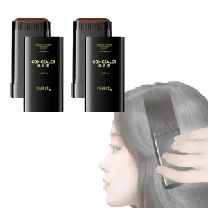 Yuaonew Hair Stick, Yuaonew Hair Concealer, Bosuyo Ultimate Hair Dye Comb, Cover Gray 𝐇𝐚𝐢𝐫 In 1 Second, 2 In 1 Instant Dye For Women & Men, Safe & Convenient (2PCS,03 Coffee)
