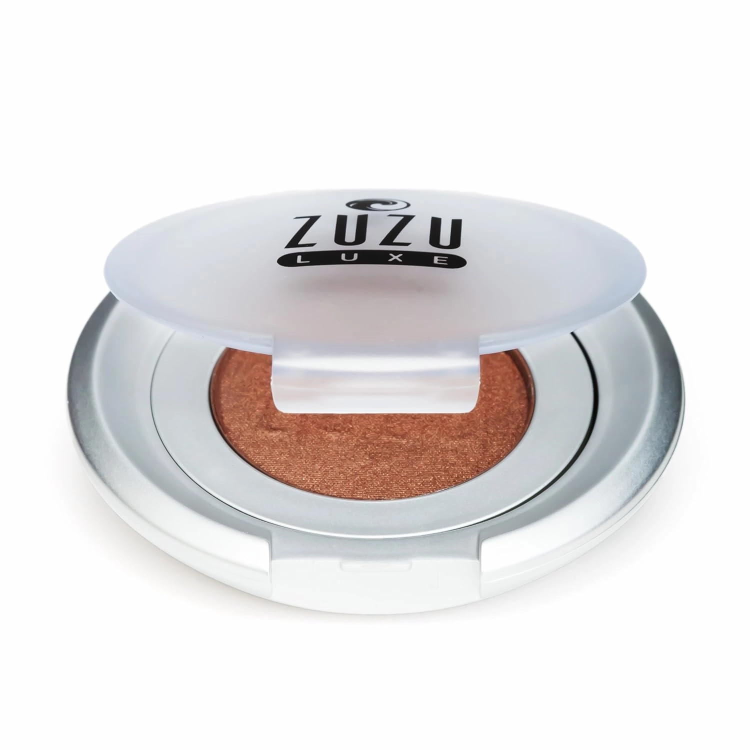 Zuzu Luxe Mineral Eyeshadow (Sahara - Copper Brown/Warm Shimmer), Richly pigmented, velvety smooth formula. Natural, Paraben Free, Vegan, Gluten-free, Cruelty-free, Non GMO,0.07 oz